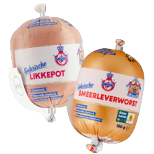 Kroon Saksische smeerleverworst of likkepot